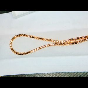 Swarovski Round Box Chain with Crystal Elements